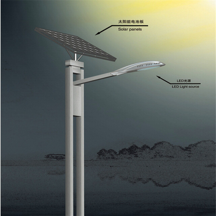 廠傢直銷太陽能路燈單臂 LED路燈 農村道路工程亮化 可批發定製批發・進口・工廠・代買・代購