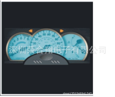 供應汽車機表機器EL發光片EL冷光片 摩托車背光源 機表盤冷光源工廠,批發,進口,代購