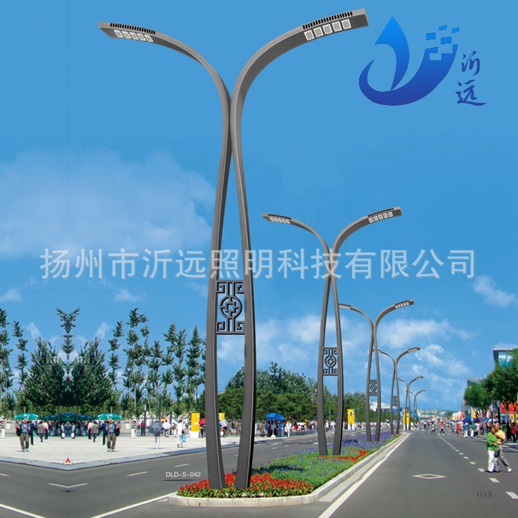 大量銷售 單桿雙臂led路燈 農村道路照明燈 質量保證工廠,批發,進口,代購