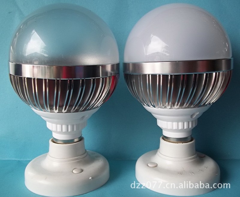 廠傢批發led球泡車鋁外殼9w奶白罩e27/e40led球泡燈配件工廠,批發,進口,代購