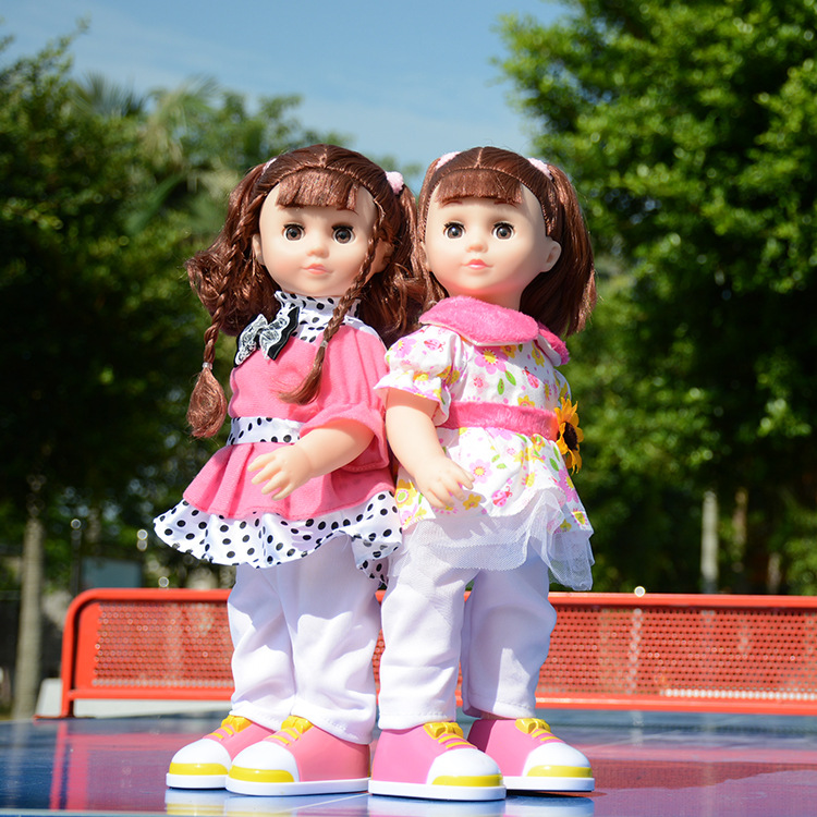 美琪兒智能對話雙語娃娃HX8022會說話會走路洋娃娃女孩禮物玩具工廠,批發,進口,代購