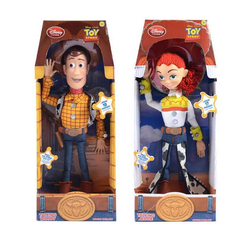 玩具總動員胡迪Woody會說話發聲公仔模型手辦玩具娃娃Jessie玩偶工廠,批發,進口,代購