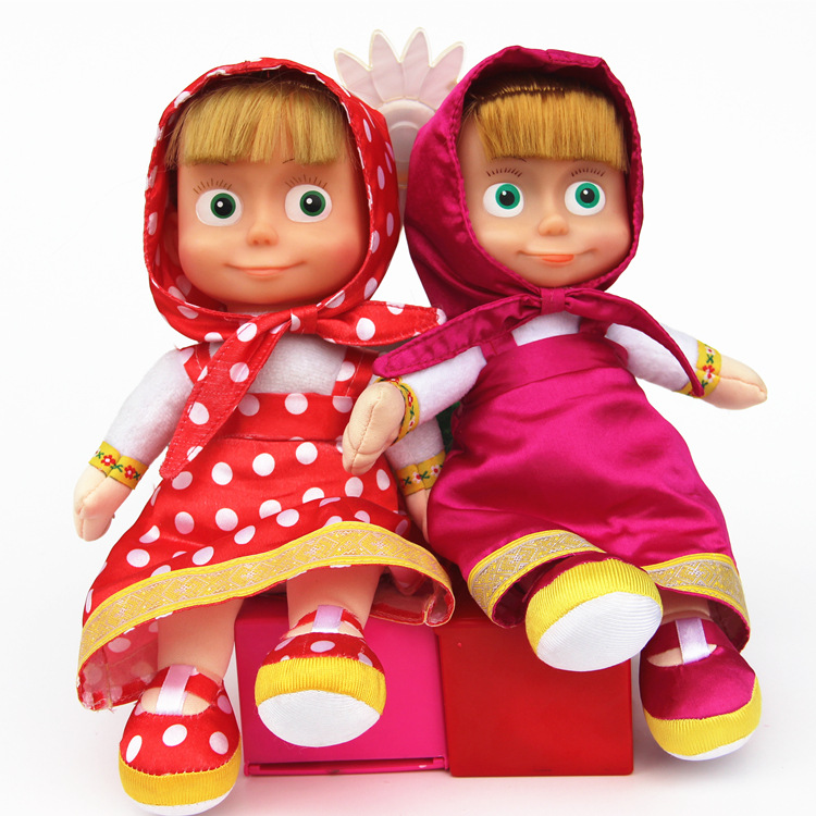速賣通熱賣俄羅斯瑪莎會說6句話瑪莎俄文智能娃娃電動玩具批發工廠,批發,進口,代購