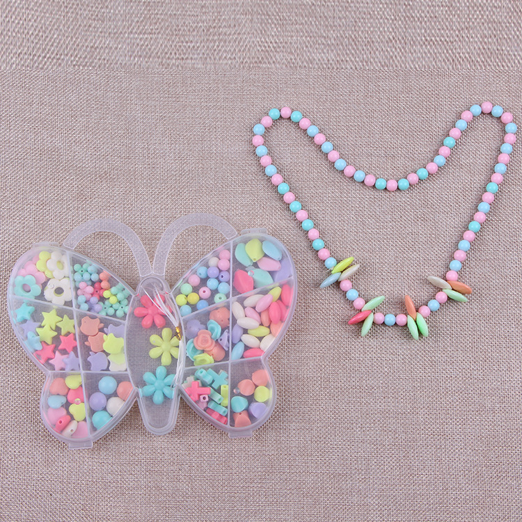 兒童串珠玩具diy益智 幼兒園寶寶手工女孩穿珠子手鏈項鏈禮物批發批發・進口・工廠・代買・代購