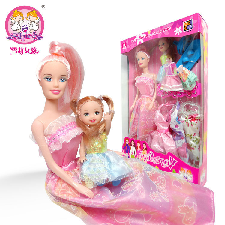 芭比娃娃換裝公仔禮盒套裝女孩禮物 兒童過傢傢玩具批發S900379批發・進口・工廠・代買・代購