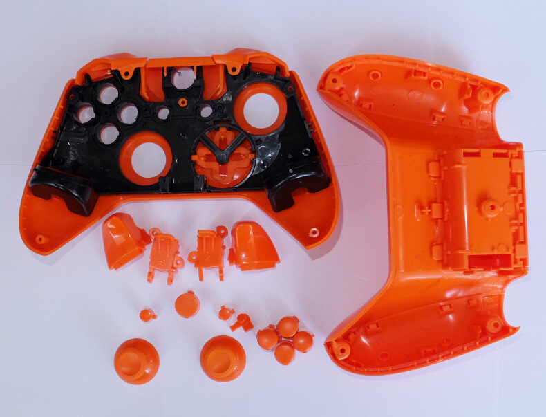 【廠傢直供】XBOXONE XBOX ONE手柄塑膠殼/遊戲手柄配件/橙色工廠,批發,進口,代購