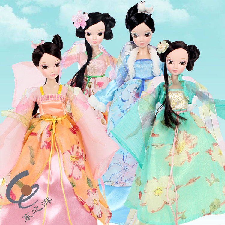 中國風古裝娃娃可兒四季仙子芭比娃娃女孩禮物洋娃娃古典娃娃玩具工廠,批發,進口,代購