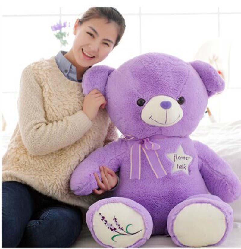 兒童節公司活動紫色泰迪熊毛絨玩具公仔佈娃娃薰衣草香味抱抱小熊批發・進口・工廠・代買・代購