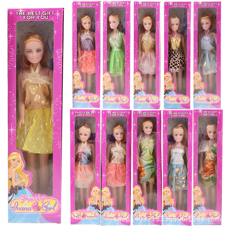 兒童夢幻芭比娃娃 女孩公主玩具 塑料洋娃娃服飾鞋子廠傢批發直銷批發・進口・工廠・代買・代購