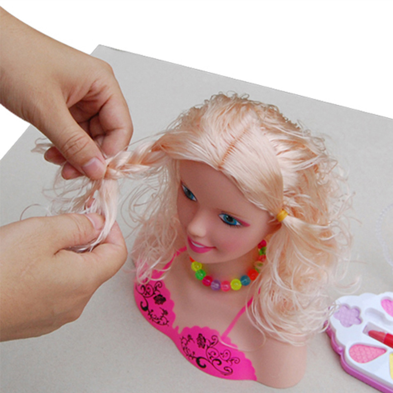 新款紮發化妝芭比娃娃模型過傢傢套裝女孩玩具生日禮物 廠傢直銷批發・進口・工廠・代買・代購