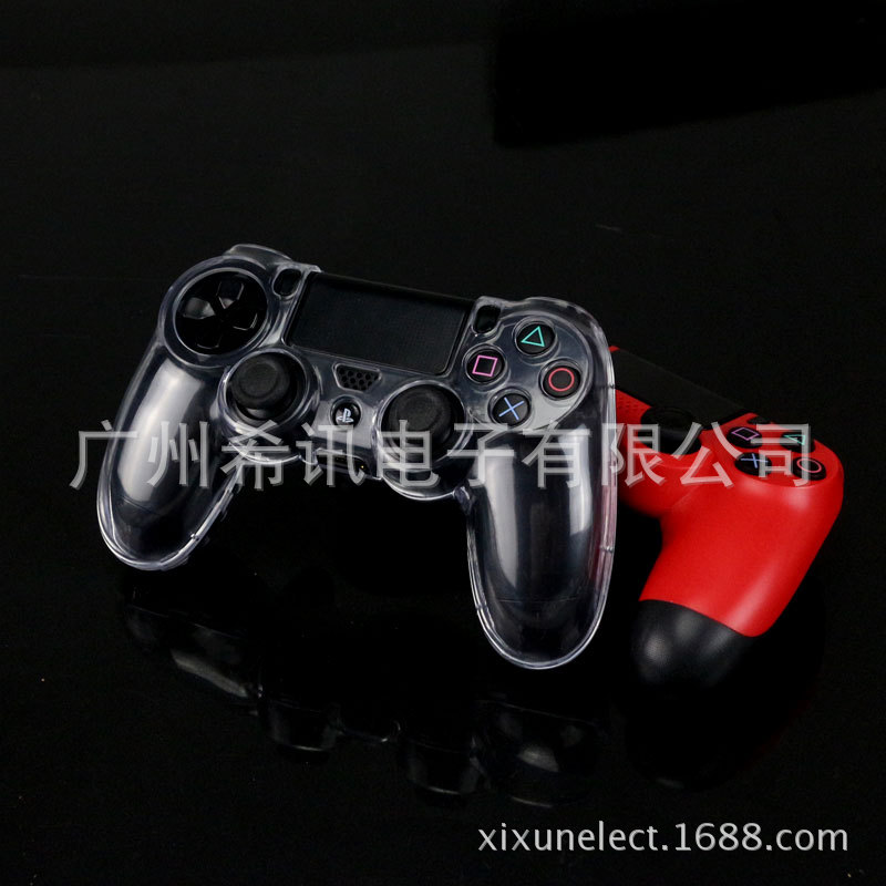 PS4手柄保護套 PS4水晶殼 PS4手柄保護殼 硬殼手柄保護盒PS4配件工廠,批發,進口,代購