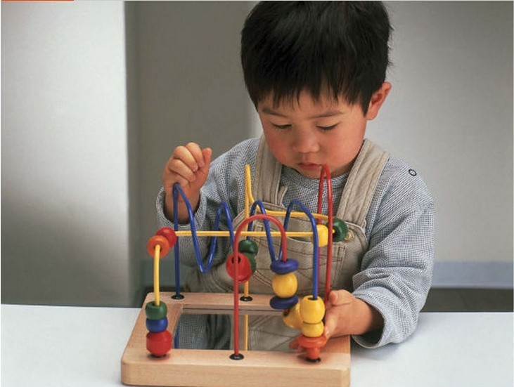 日本原單 經典款鏡麵大繞珠 兒童益智木製玩具 適1-2-3-4歲寶寶批發・進口・工廠・代買・代購
