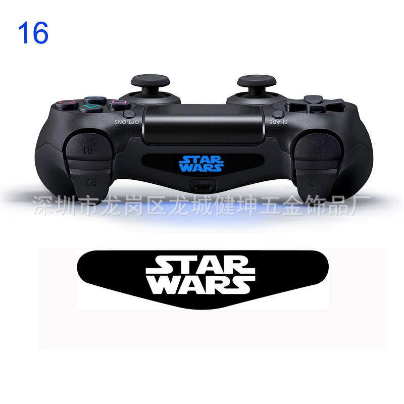 工廠現貨直銷 PS4手柄LED燈貼 star wars PS4 手柄配件 燈膜貼紙工廠,批發,進口,代購