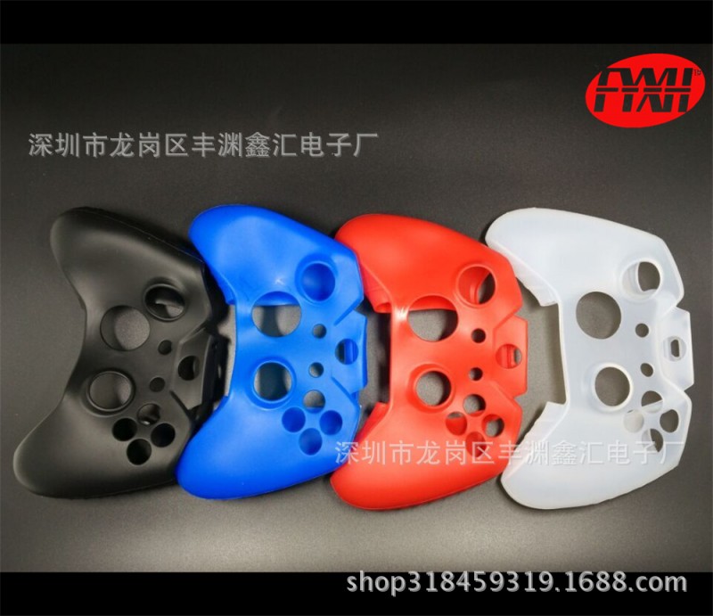 XBOXONE矽膠手柄套保護套防塵套100%噴手感油品質保證 現貨配件工廠,批發,進口,代購