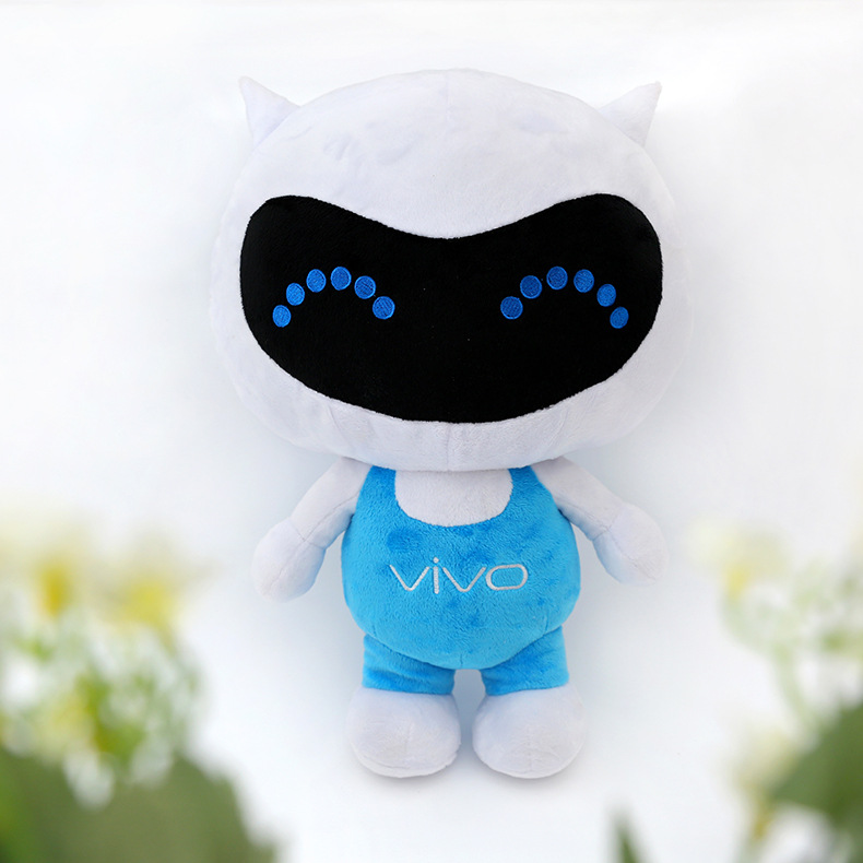 6mai創意新款vivo 小v公仔 毛絨玩具  動漫公仔玩偶 毛絨玩具訂製批發・進口・工廠・代買・代購