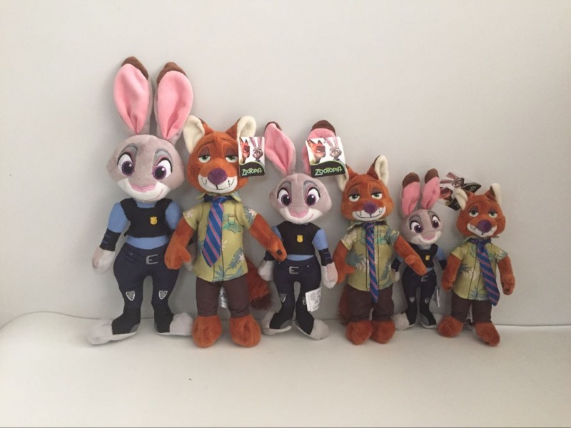 新品瘋狂動物城毛絨玩具Zootopia公仔玩偶Judy Hopps狐貍 樹懶工廠,批發,進口,代購