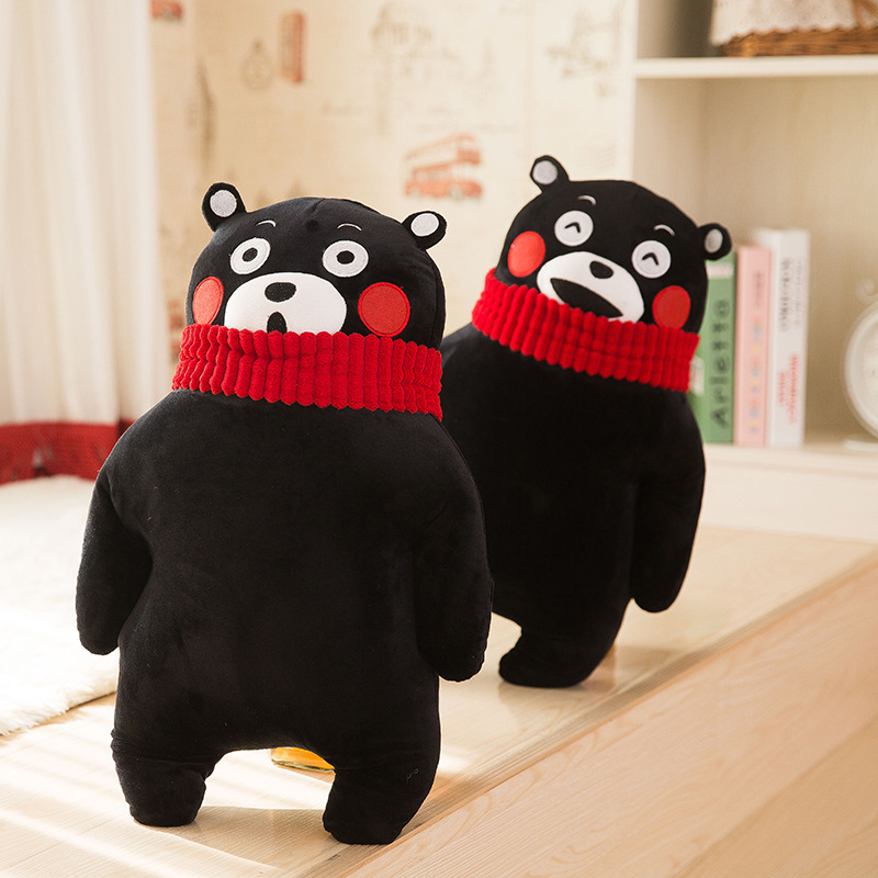 廠傢直銷熊本熊公仔創意毛絨玩具佈娃娃日本黑熊玩偶生日禮物批發批發・進口・工廠・代買・代購