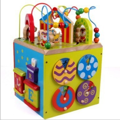 外貿玩具 2012款Parents品牌busy zoo 大號多功能大繞珠箱 馬戲團批發・進口・工廠・代買・代購