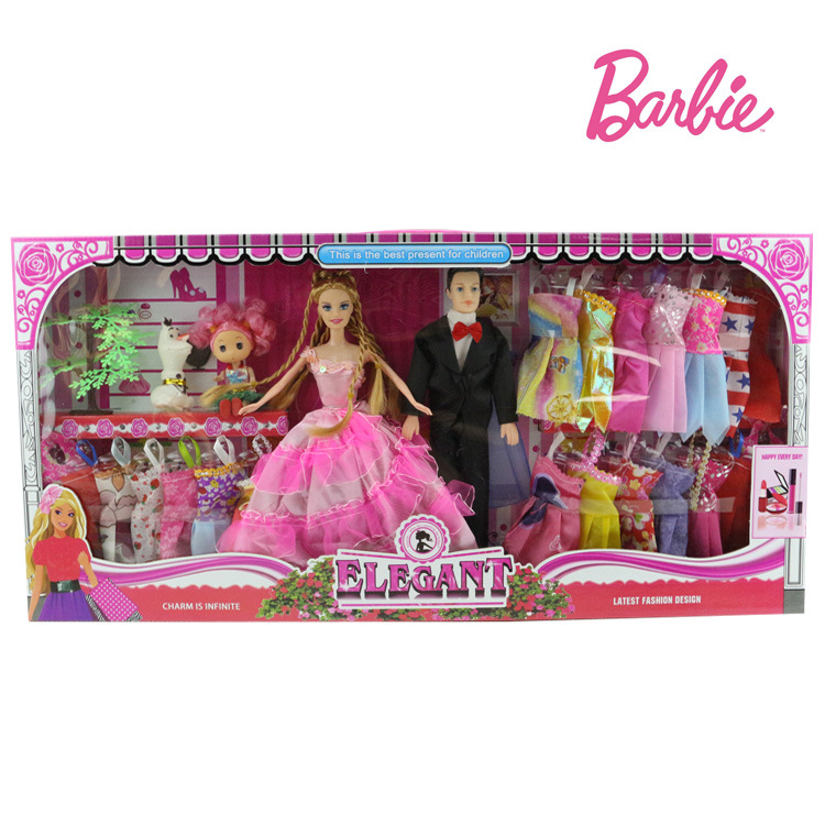 芭比娃娃芭芘巴比禮盒互動Barbie洋娃娃公主女孩玩具生日禮物批發・進口・工廠・代買・代購
