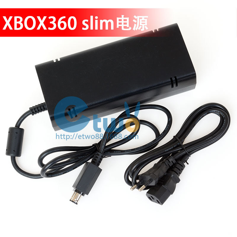 廠傢直銷 xbox360 slim電源原裝換殼 360薄機火牛充電器工廠,批發,進口,代購