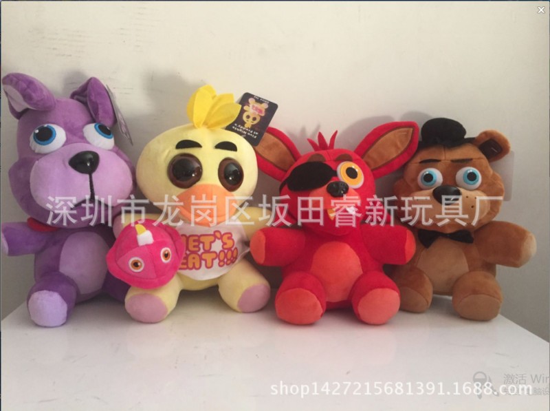 玩具熊的五夜後宮毛絨玩具 Five Nights at Freddy's批發・進口・工廠・代買・代購