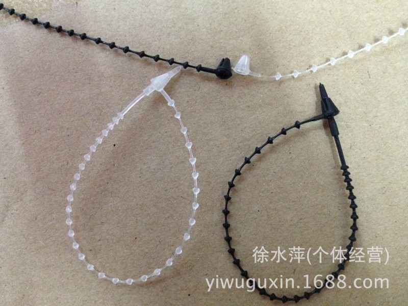 透明3英寸珍珠子母扣 珠鏈珠帶吊牌繩子 廠傢直銷批發・進口・工廠・代買・代購