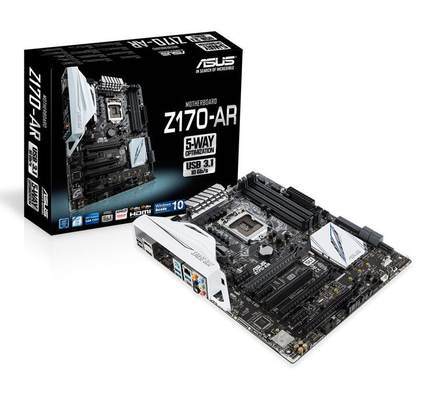 Asus/華碩 Z170-AR 臺式機遊戲電腦主板LGA1151 Z170支持I5工廠,批發,進口,代購