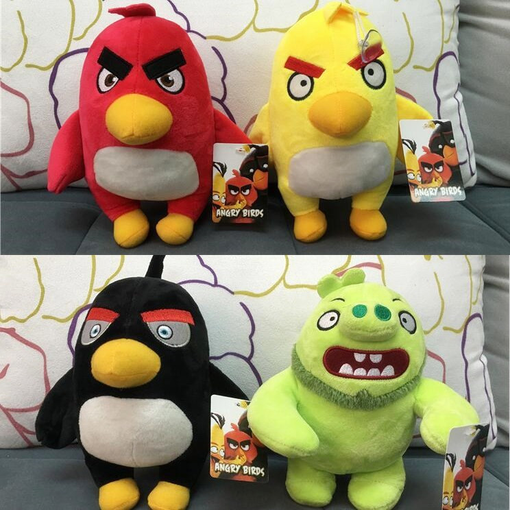 憤怒的小鳥大電影公仔 Angry Birds 毛絨玩具 20cm抓機娃娃批發工廠,批發,進口,代購