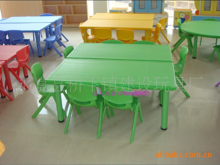 長方桌 兒童桌 塑料桌 幼兒桌 環保桌椅 卡通桌  卡通椅批發・進口・工廠・代買・代購