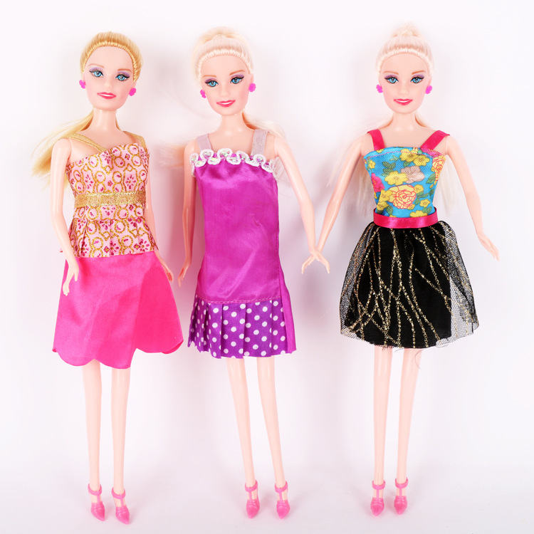 廠傢直銷3D芭比洋娃娃精美彩盒裝批發・進口・工廠・代買・代購