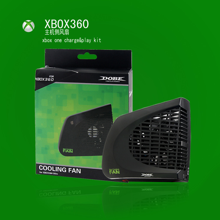 XBOX 360主機風扇 Xbox360散熱風扇 USB側麵溫控風扇 工廠直銷批發・進口・工廠・代買・代購