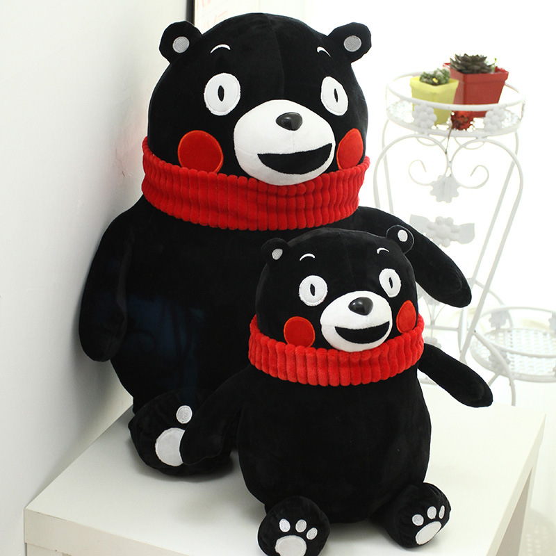 毛絨玩具熊本熊公仔 日本黑熊 泰迪熊 玩偶抱枕 生日禮物送女生批發・進口・工廠・代買・代購