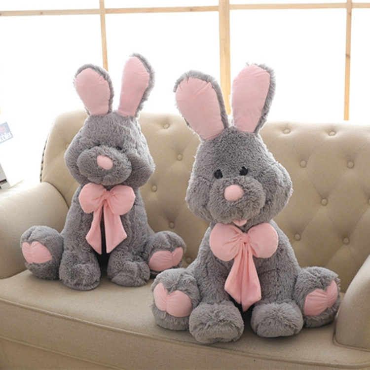 廠傢批發定做長耳朵兔公仔生日 禮物女生 毛絨玩具娃娃一件代發批發・進口・工廠・代買・代購