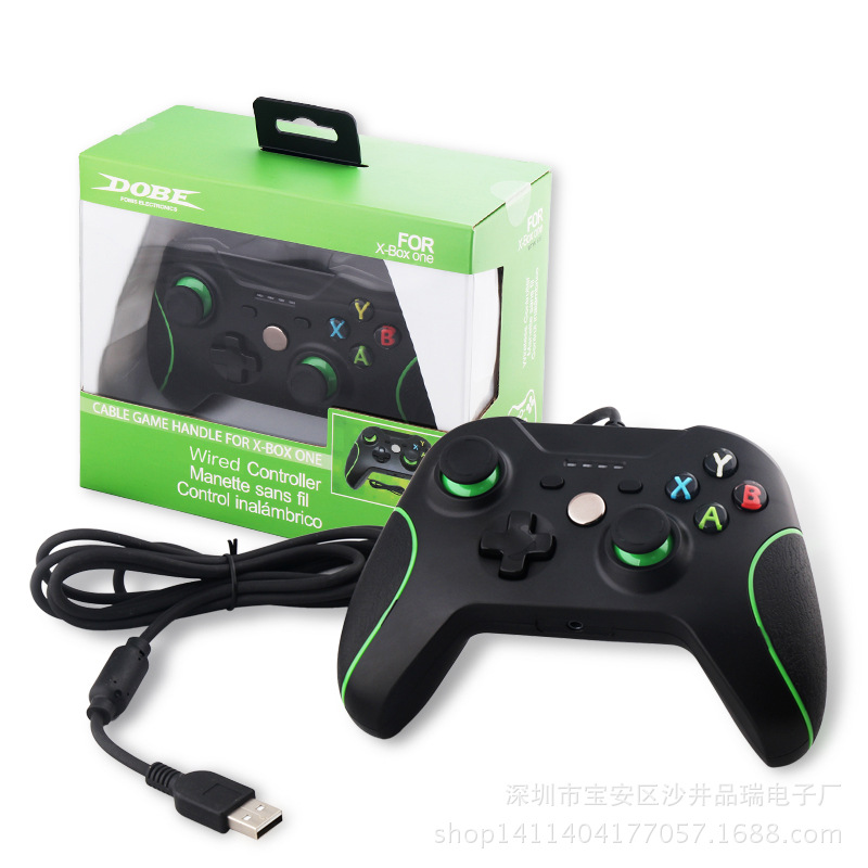 新品 XBOX ONE手柄 Xbox有線手柄 Xboxone/PC遊戲控製器 DOBE工廠,批發,進口,代購