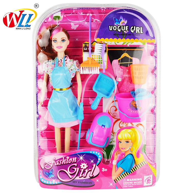 熱銷兒童玩具 芭比娃娃女孩PVC盒套裝 廠傢批發外貿 4400E 廠傢批發・進口・工廠・代買・代購