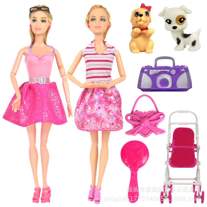 芭比換裝娃娃夢幻衣櫥 套裝大禮盒玩具兒童女孩玩具洋娃娃批發・進口・工廠・代買・代購