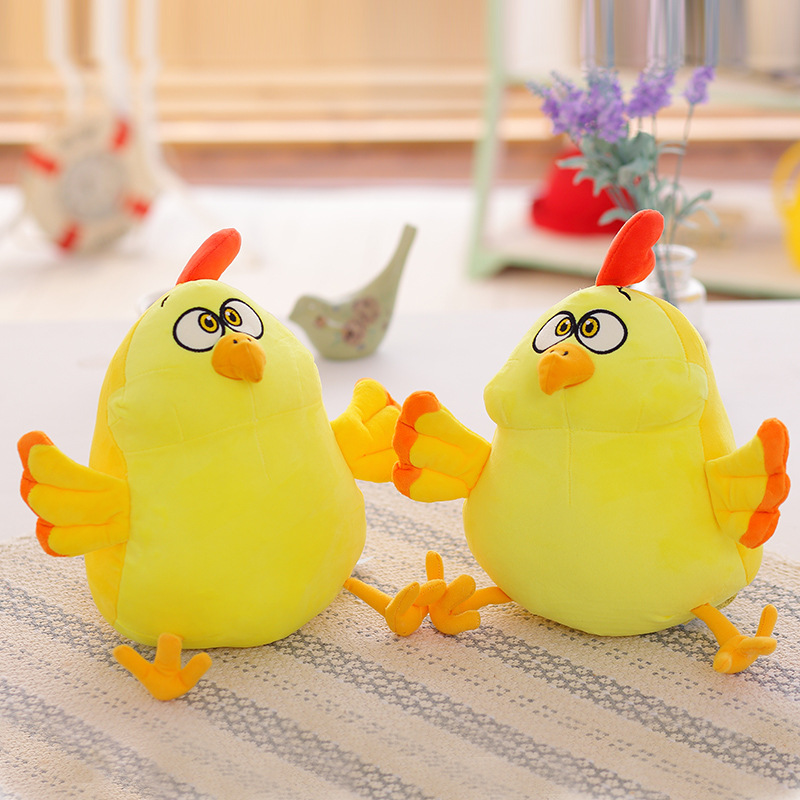 小黃雞公仔 包美麗雞玩偶 雞年吉祥物 創意雞抱枕 毛絨玩具批發工廠,批發,進口,代購