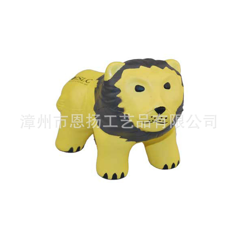 PU廣告促銷禮品 創意贈品 可定製卡通動物壓力球玩具 站立獅子工廠,批發,進口,代購