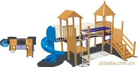 滑梯組合/木製滑梯/木製小博士/幼兒玩具工廠,批發,進口,代購