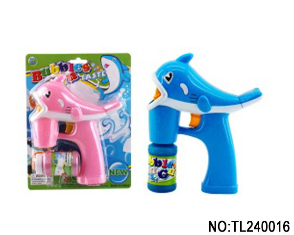 益智玩具 電動趣味海豚泡泡槍（單水） 帶燈光和音樂TL240016工廠,批發,進口,代購