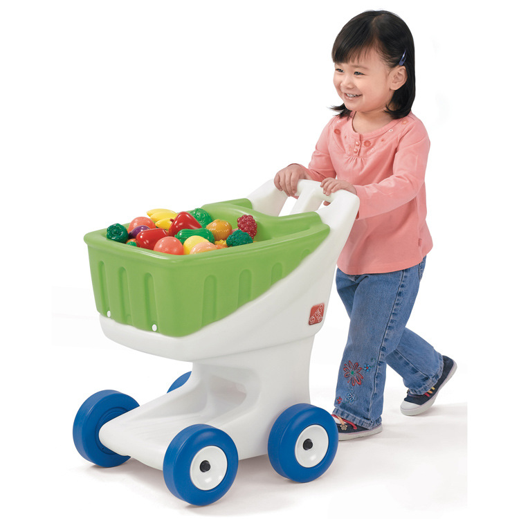 美國進口玩具Step2角色扮演過傢傢玩具 購物車（綠色）批發・進口・工廠・代買・代購