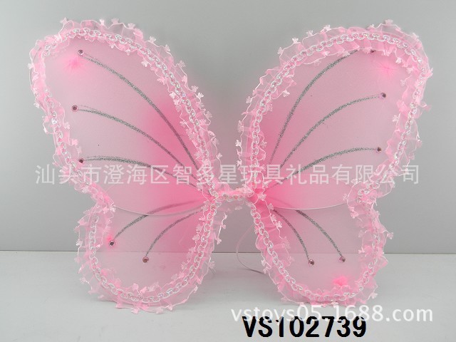 蝴蝶翅膀（花邊） 天使翅膀 女孩玩具 飾品玩具批發・進口・工廠・代買・代購