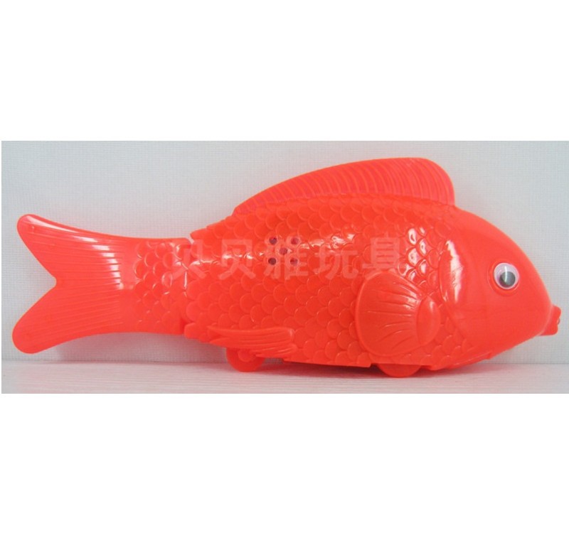2014火爆熱銷 電動魚帶雙閃燈江南音樂23CM 擺尾魚 自由魚 4815工廠,批發,進口,代購