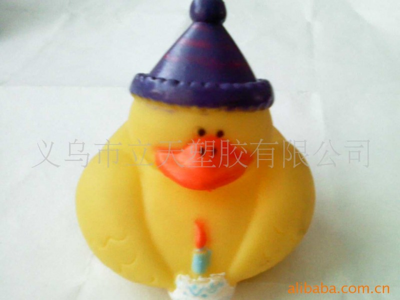 HK 聖誕鴨 聖誕老人 節日禮品玩具 廣告促銷禮品 PVC搪膠玩具批發・進口・工廠・代買・代購