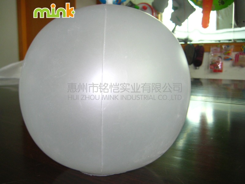 PVC充氣沙灘球 無印刷透明磨砂球 充氣玩具 酒吧裝飾道具批發・進口・工廠・代買・代購