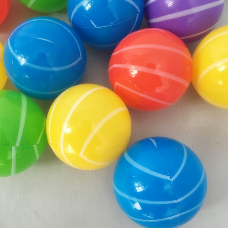 海洋球批發兒童環保無毒波波球池彩色塑料寶寶小球每袋18個裝批發・進口・工廠・代買・代購