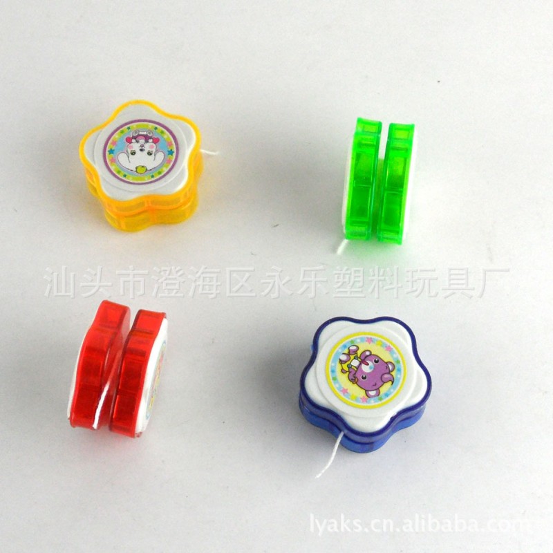 梅花型YOYO球 迷你溜溜球贈品 贈品YOYO球 專業OEM各種客版玩具工廠,批發,進口,代購