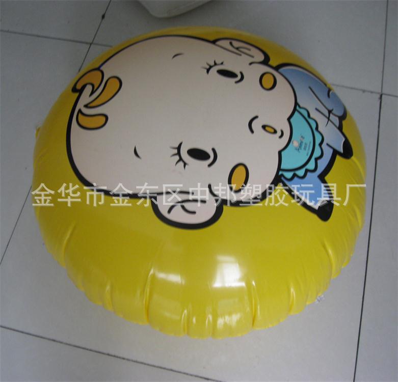 供應黃色充氣內膽球 兒童卡通橢圓玩具球 PVC廣告促銷禮品球定做批發・進口・工廠・代買・代購