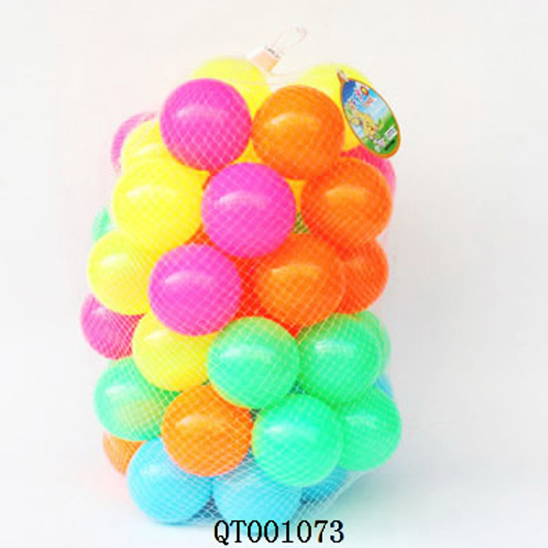 爆款廠傢直銷5.5cm50粒多色混裝兒童嬉戲海洋球 無氣味材質小玩具批發・進口・工廠・代買・代購