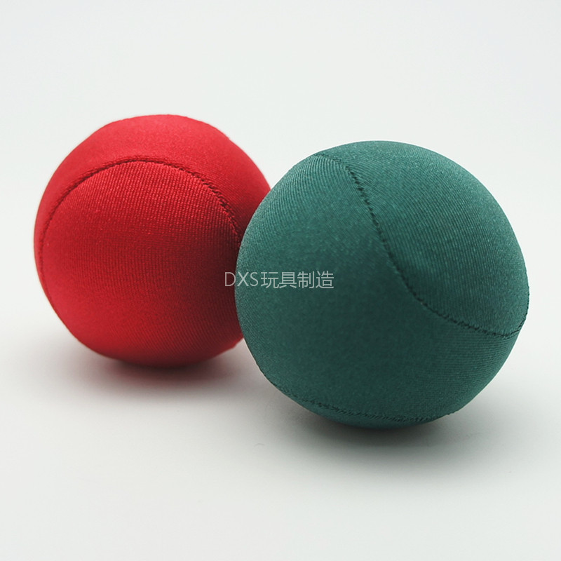 廣東深圳廠傢供應定製TPR萊卡佈材質水上彈跳球 佈包球批發・進口・工廠・代買・代購